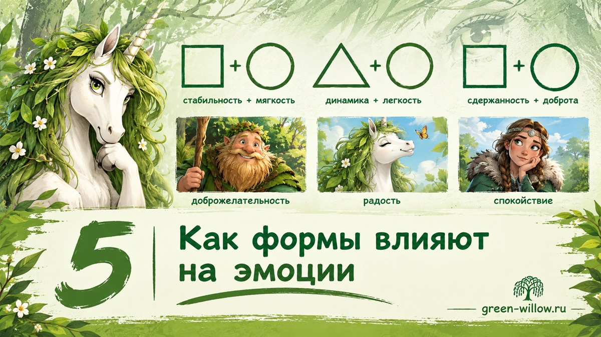 Как простые формы помогают создать характер персонажа Как простые формы помогают создать характер персонажа
