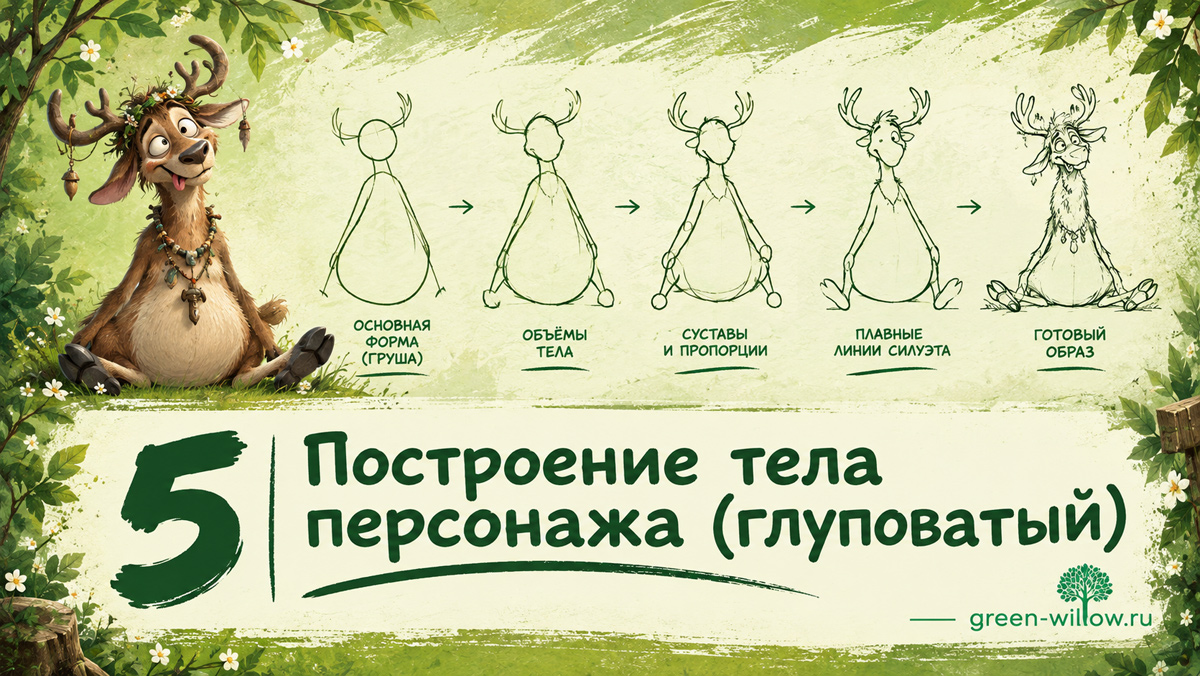 Основы построения тела «глуповатый» Основы построения тела «глуповатый»